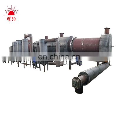 New design continuous wood biochar charcoal carbonization kiln price