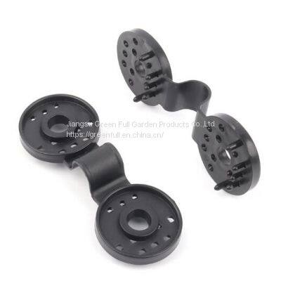 Shade Cloth Plastic Clips Black Shading Net Fixed Round Clip for Sun Shade Net, Anti Bird Netting, Landscape Cloth, Shading Fabric Accessories photo-3