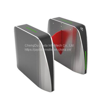Crowd Control Flap Gate Security Turnstile/ Automatic Flap Barrier Turnstile/flap Barrier Gate photo-3