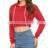 New Design 2022 Crop Top Hoodie Custom Crop Hoodies Manufacturer