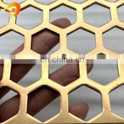 2 mm thickness stainless steel honeycomb perforated mesh sheet