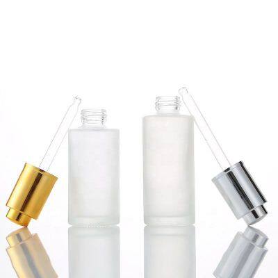 High Quality Good Price Flat Shoulder Drpper Bottle With Press Button photo-5