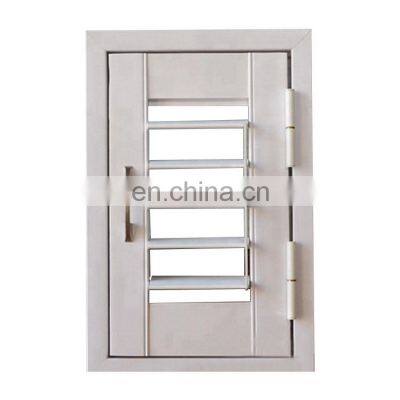 Top Quality Aluminum PVC Profile Louver Window Frames Rolling Shutter Windows Hot Sale photo-2