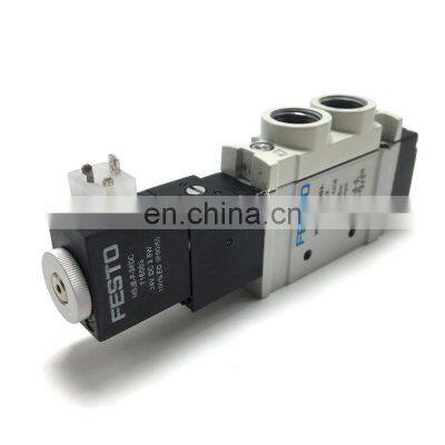 Hot selling Festo Solenoid valve festo type pilot operated valve VUVG-L14-P53C-T-G18-1P3 566501 with good price