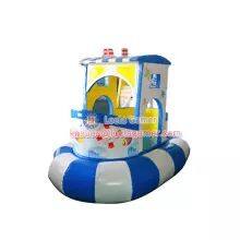 Guangdong Zhongshan Tai Le Amusement Children's Video Game Carnival Naughty Fort Rotating Climbing Electric Swing Machine Inflatable Fort Pirate Ship (LT-KL05) photo-3