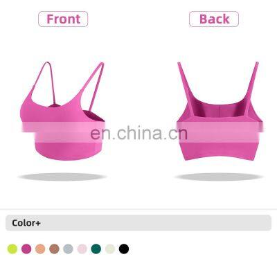 High Impact Fitness Sports Bras Breathable Sling Factory Sale Yoga Tank Tops