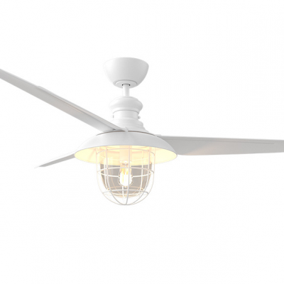 Customized New Fan Light 52 Inch ETL Variable Frequency Living Room Ceiling Fan Light Retro Industrial Fan Ceiling Light（Wechat:13510231336） photo-2