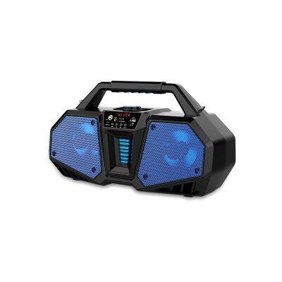 4 Inch Full Frequency Speaker Nice Performance Portable Amplifier 7 Color RGB LED