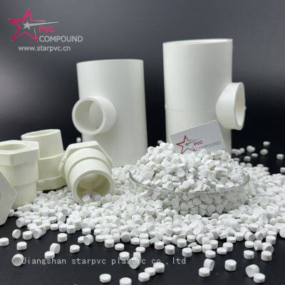 UPVC compounds granules for injection sewer pipe fitting