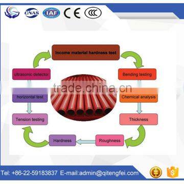 PM DN100 45Mn2 concrete pump fittings of concrete pump straight tube