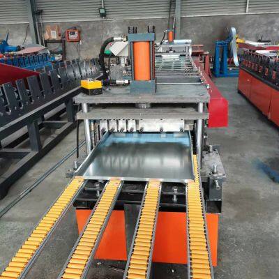 Howann Factory Supply Shop Metal Steel Storage Pallet Upright Rack Roll Forming Machine for Shelf Shelves photo-4