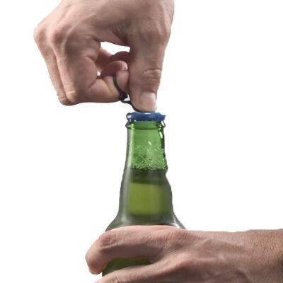 26mm Aluminum Plastic Ring Pull Cap Easy Open Lid for Juice Beer Water Bottle