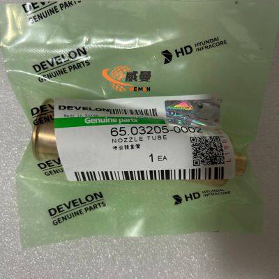 ORIGINAL Hyundai Engine Spare Parts  Injection Nozzle Tube  65.03205-0002