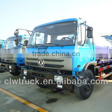 Dongfeng 4x2 sewage vacuum suction truck supplier 8m3 sewage tanker truck