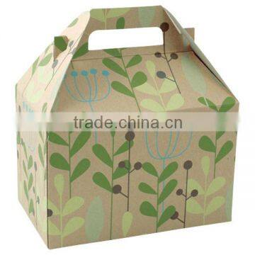 Natural kraft paper gift box