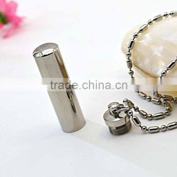 Mothers Day Wholesale Gifts 316L Stainless Steel Jewelry Perfume Bottle Pendant photo-4