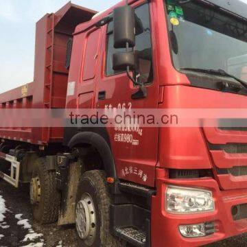 New arrival Sinotruk Howo Dump Truck 40T4x8 model 2014 year dump truck in China reasonable price dump trucks Howo Shacman Volvo