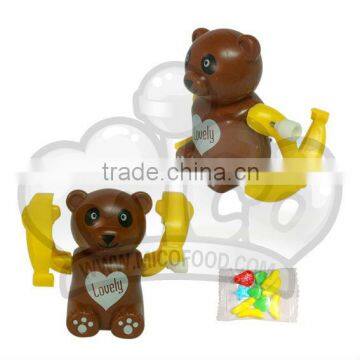 Wind up lovely bear toy candy