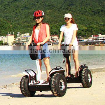 36V Off Road chariot scooter , 2 wheel self balancing personal transporter