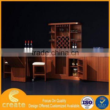 Artificial Granite Luxury Electric Wine Cabinet Led Light Wine Rack Wine Display Cabinet photo-4
