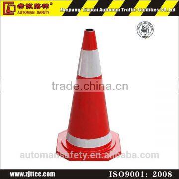 70cm Soft Rubber Cones Traffic Barricade Cones