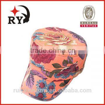 2013 new style spring flat-top cap with embroidery