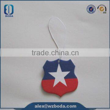 Plastic poppy liquid car air freshener with CE certificate