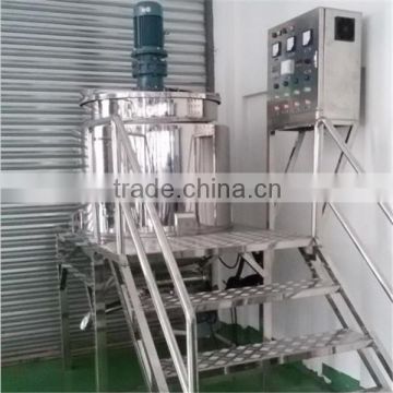 shoe oil mixing and homogenizer tank