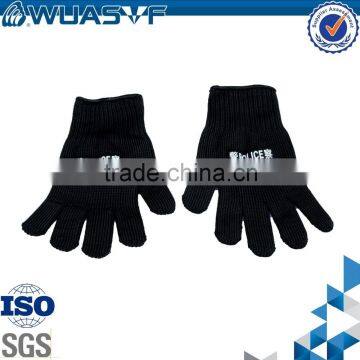 Black safety gloves