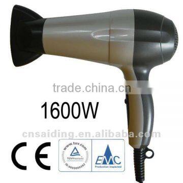 Factory 100% New Design CE GS RoHS CB, 1600W-2000W, Portable Hair Dryer