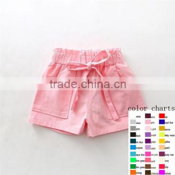 girl clothes summer 2016, Summer Beach Wear Shorts,Children's korea style pink Half Pants,baby girl clothes 2016