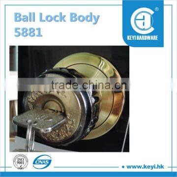 2015 hot sale 5881 door lock / ball lock body / furniture lock factory price with high quality