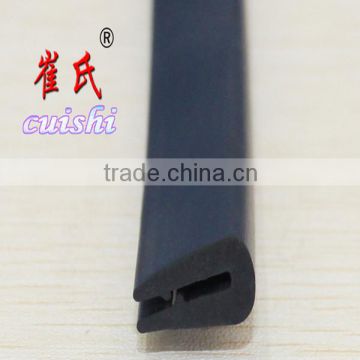 U shape EPDM rubber edging for sheet metal