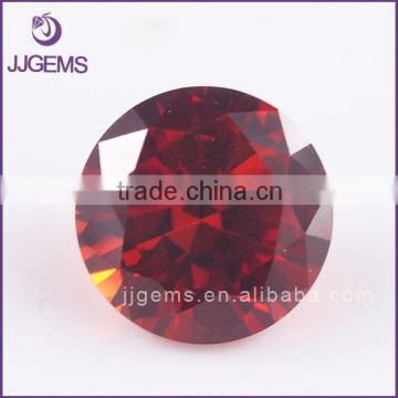 High Quality Round Brilliant Cut 55# Orange Corundum