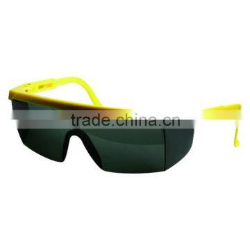 Safety Spectacle With Yellow Frame (Black)