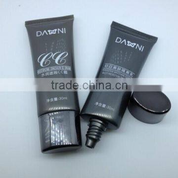 oval tube 60ml cosmetic packaging for makeup sets CC cream