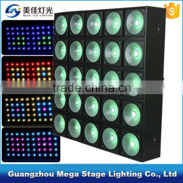 5x5 30w rgb 3in1 led matrix blinder back lighting stage light