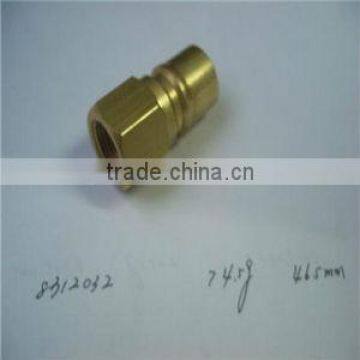 Brass Quick Disconnect Coupler For Hydraulic Equipment