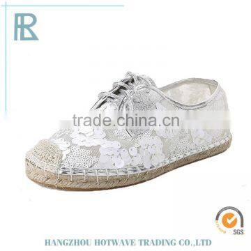 Multiple colors 2016 Latest canvas espadrilles woman