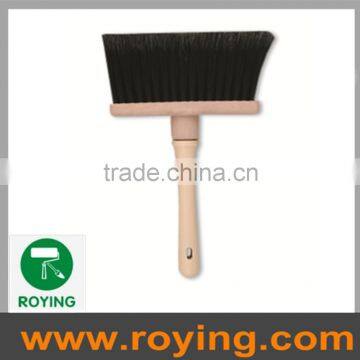 floor cleaning broom sweeping nylon brush with wooden handle