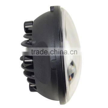 Super Top Rated 5.75'' 40w Black Housing Led Headlight for Harley photo-6