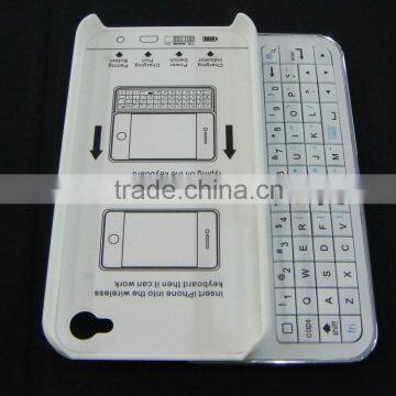 Ultra thin slide-out wireless bluetooth keyboard for iphone 5