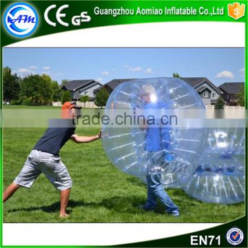 Latest craze body zorbing inflatables bubble football inflatable sumo ball for sale