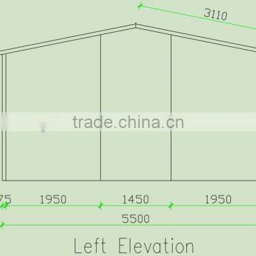 Easy to Assemble Quakeproof Prefab Steel Frame House for Hot Sale photo-2