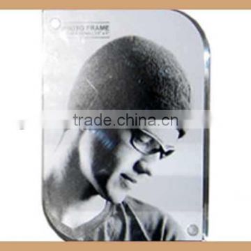 GH-P0007 clear acrylic 4x4 acrylic picture frame, picture photo frame