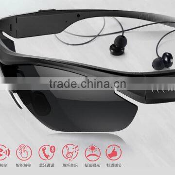 2015 new coming multi-function sport smart bluetooth sunglasses