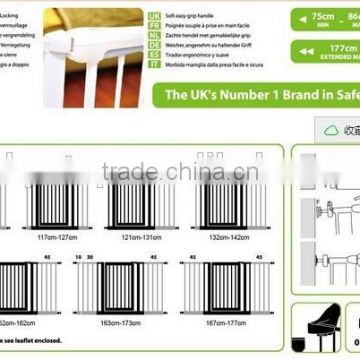 auto close safety door & extended bar