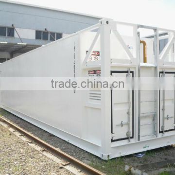 double wall design 40ft self bunded diesel tank container