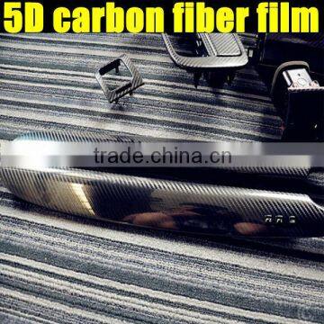 Popular and high quality 5D carbon fiber film/5D carbon fiber vinyl car wrap vinly