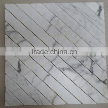 High Quality Polished Calacatta Marble Mosaic withCompetitive Prices and Wall Mosaic